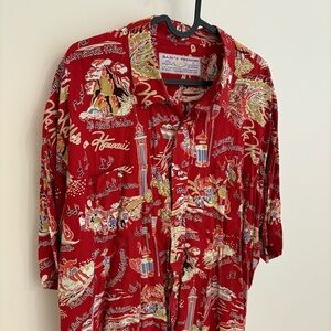 Raja’s Fashions Silk Hawaiian Shirt